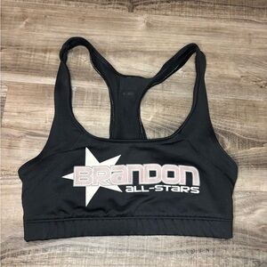 Black Brandon All-Stars Sports Bra